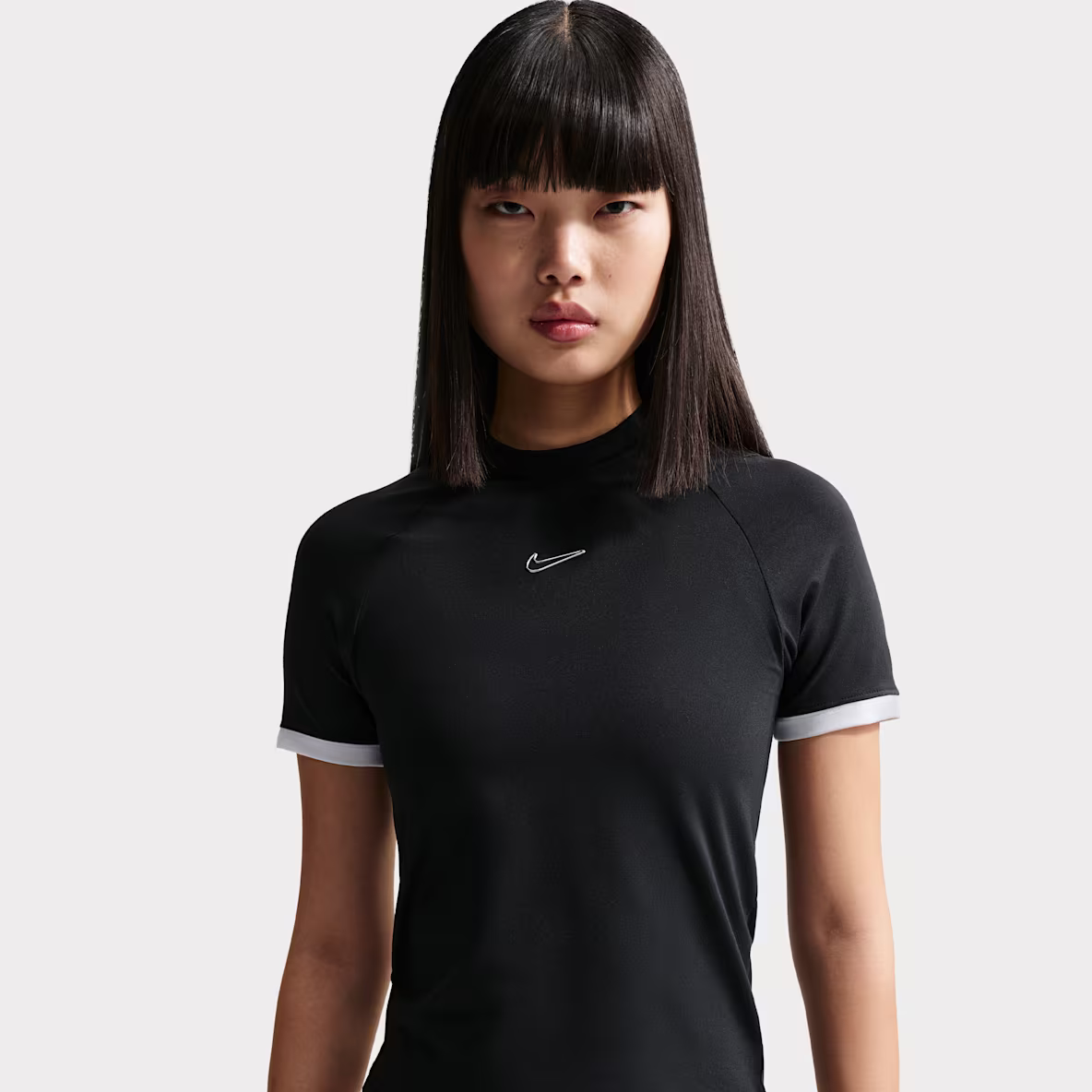 Nike Cropped Workout T- Shirt